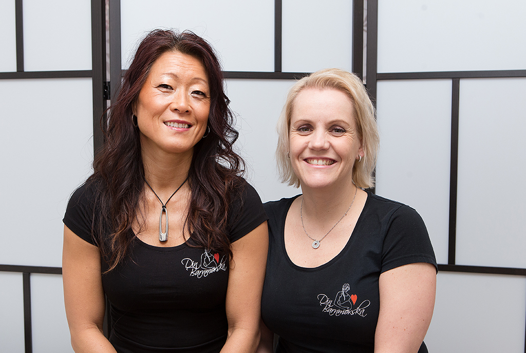 Kajsa Lindqvist och Eva Larsson, Din Barnmorska